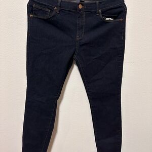 Forever 21 Navy Skinny Jeans